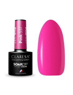 CLARESA Barniz Híbrido ROSA 537 -5g