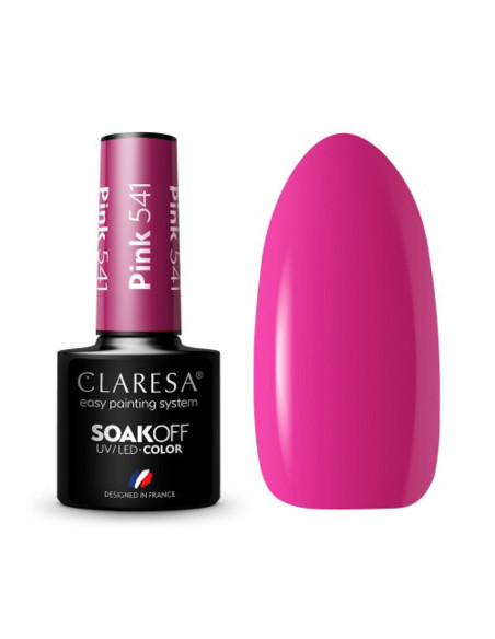 CLARESA Lakier hybrydowy PINK 541 -5g 
