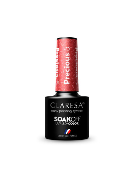 CLARESA Lakier hybrydowy Precious PS5 5 ml 