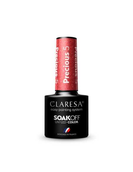 CLARESA Lakier hybrydowy Precious PS5 5 ml 