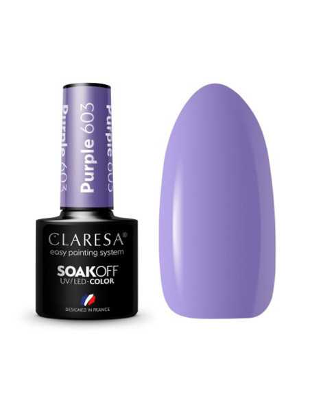 CLARESA Vernis Hybride VIOLET 603 -5g 