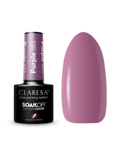 CLARESA Lakier hybrydowy PURPLE 613 -5g 