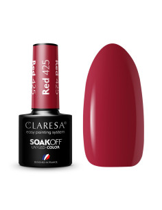 CLARESA Lakier hybrydowy RED 425 -5g 