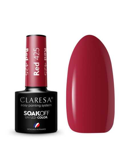 Barniz híbrido CLARESA ROJO 425 -5g