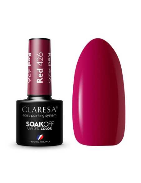 Vernis hybride CLARESA RED 426 -5g 