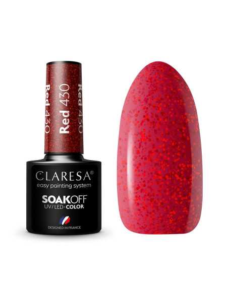 Vernice ibrida CLARESA RED 430 -5g