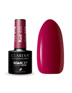 CLARESA RED 435 vernis hybride -5g 