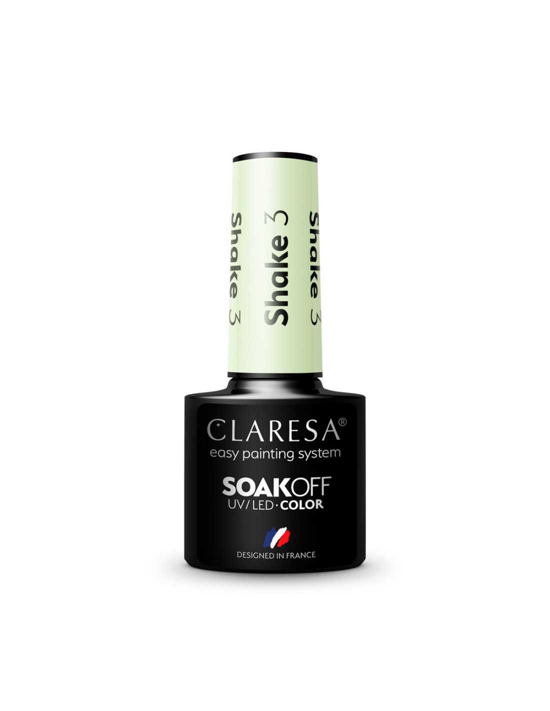 CLARESA SHAKE 3 Hybrid Nail Polish -5g 