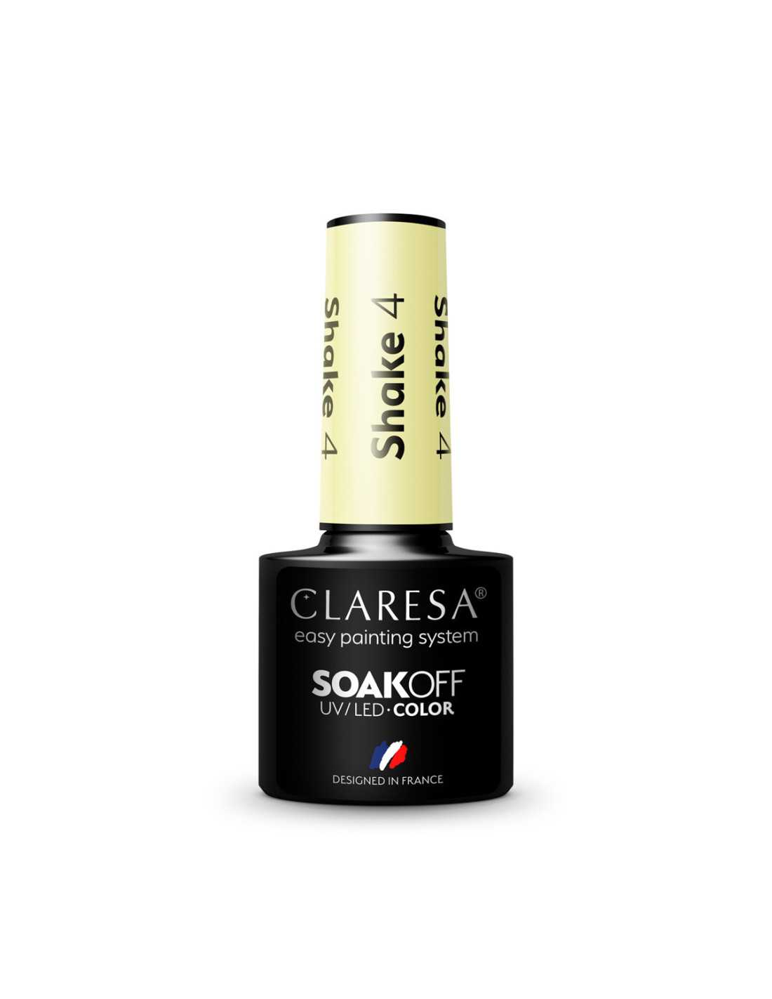 CLARESA SHAKE 4 Hybrid Nail Polish -5g 