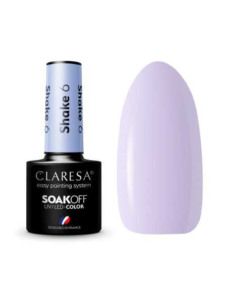 CLARESA Lakier hybrydowy SHAKE 6- 5g 