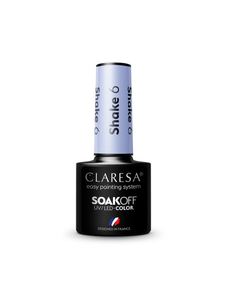 CLARESA Esmalte de uñas híbrido SHAKE 6- 5g