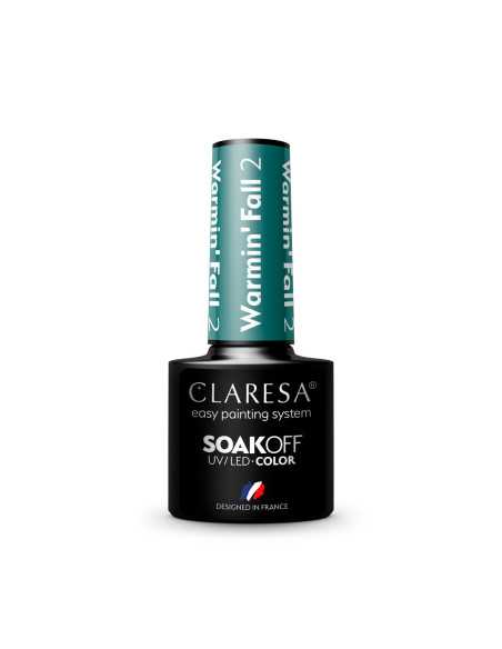 CLARESA Smalto per unghie ibrido WARMINFALL 2 -5g