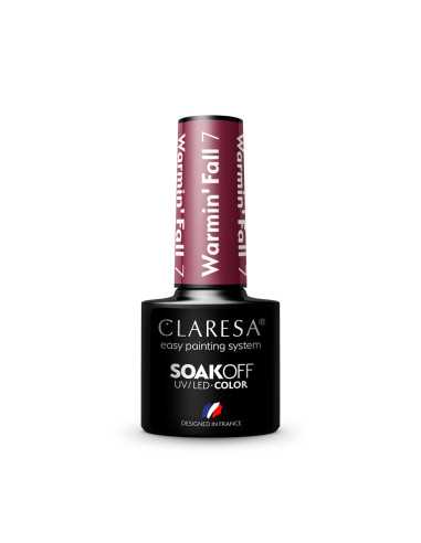 CLARESA Vernis à ongles hybride WARMINFALL 7 -5g 