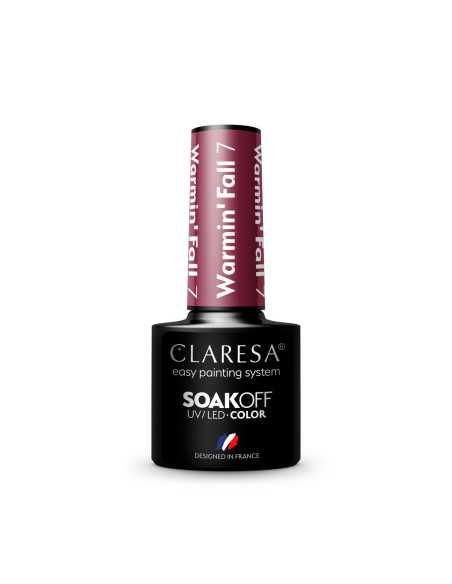 CLARESA Smalto per unghie ibrido WARMINFALL 7 -5g