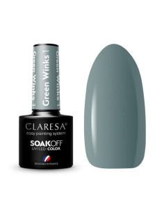 CLARESA lakier hybrydowy GREEN WINKS 1 -5g 