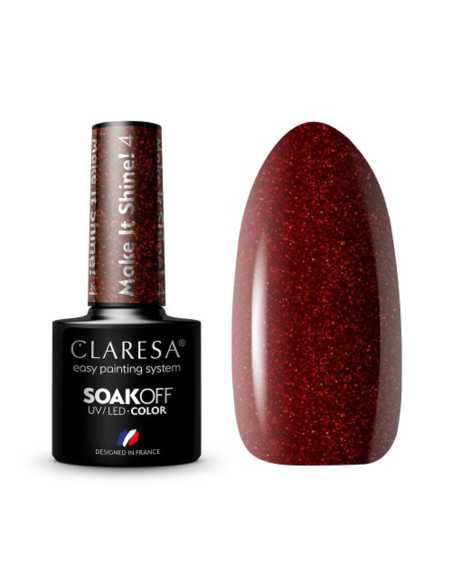 CLARESA Lakier hybrydowy Make It Shine! 4 -5g 