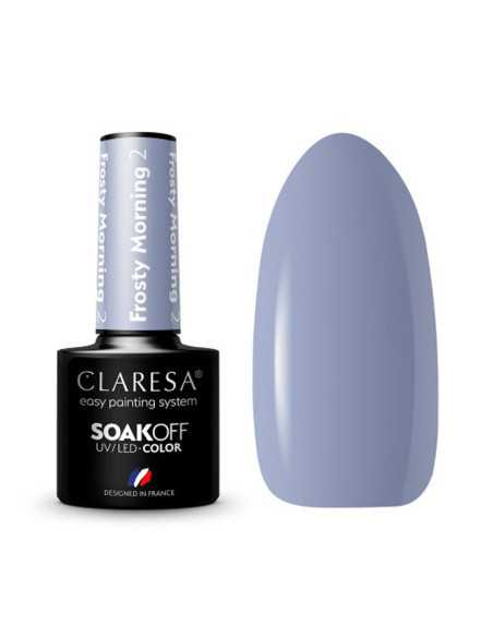 CLARESA Lakier hybrydowy Frosty Morning 2 -5g 