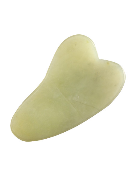Piedra de jade Gua Sha para masaje facial 
