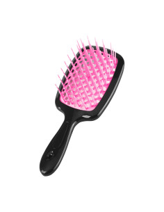 HS schwarze und rosa Haarbürste 