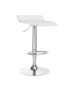 4Rico Tabouret de bar QS-B08 blanc 