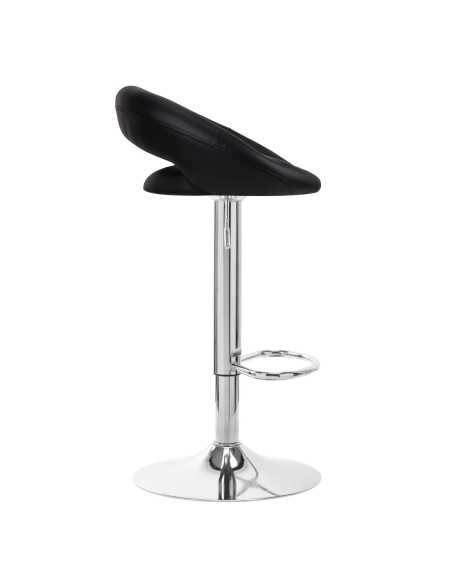 4Rico Sgabello da bar QS-B10 nero