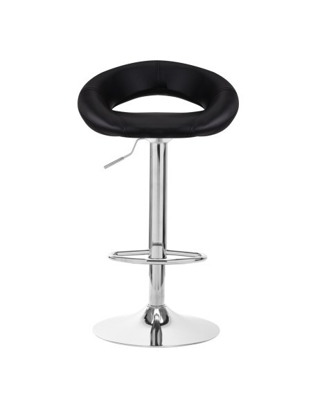 4Rico Taburete de bar QS-B10 negro