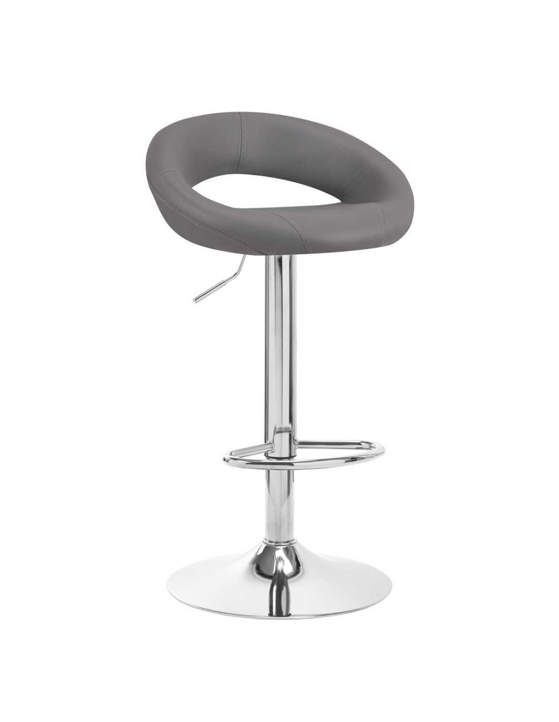 4Rico QS-B10 Grey Bar Stool