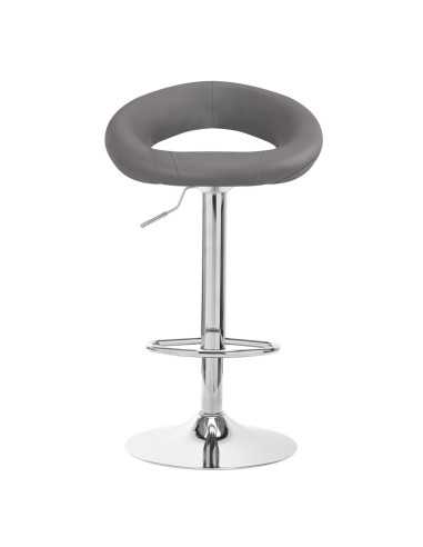 4Rico Taburete alto QS-B10 gris
