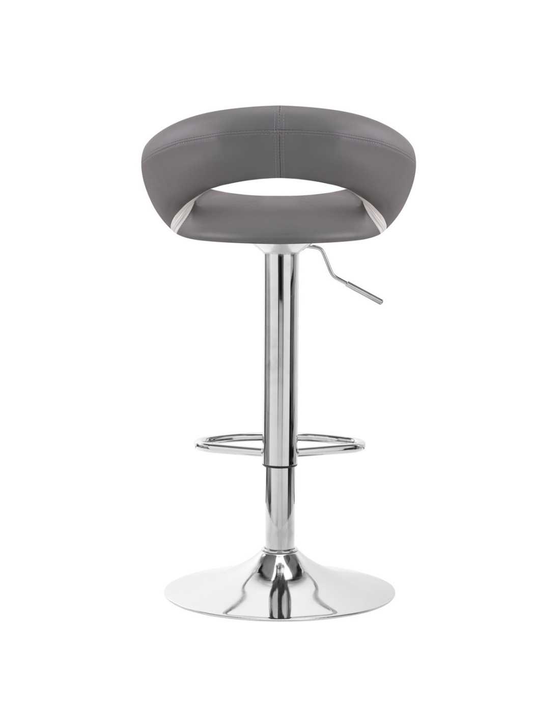 4Rico QS-B10 Grey Bar Stool