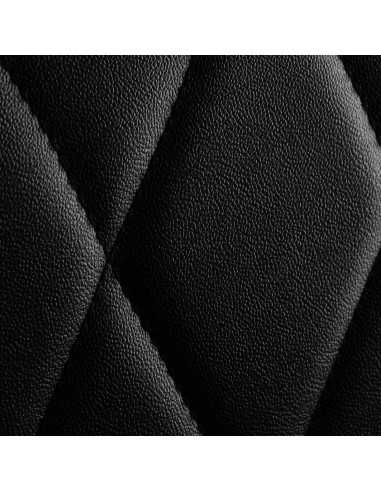 Poltrona da barbiere Diamond Steel Black: minimalismo professionale e massimo comfort