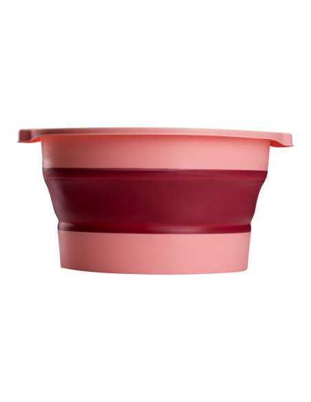Bol de pédicure pliable rose 