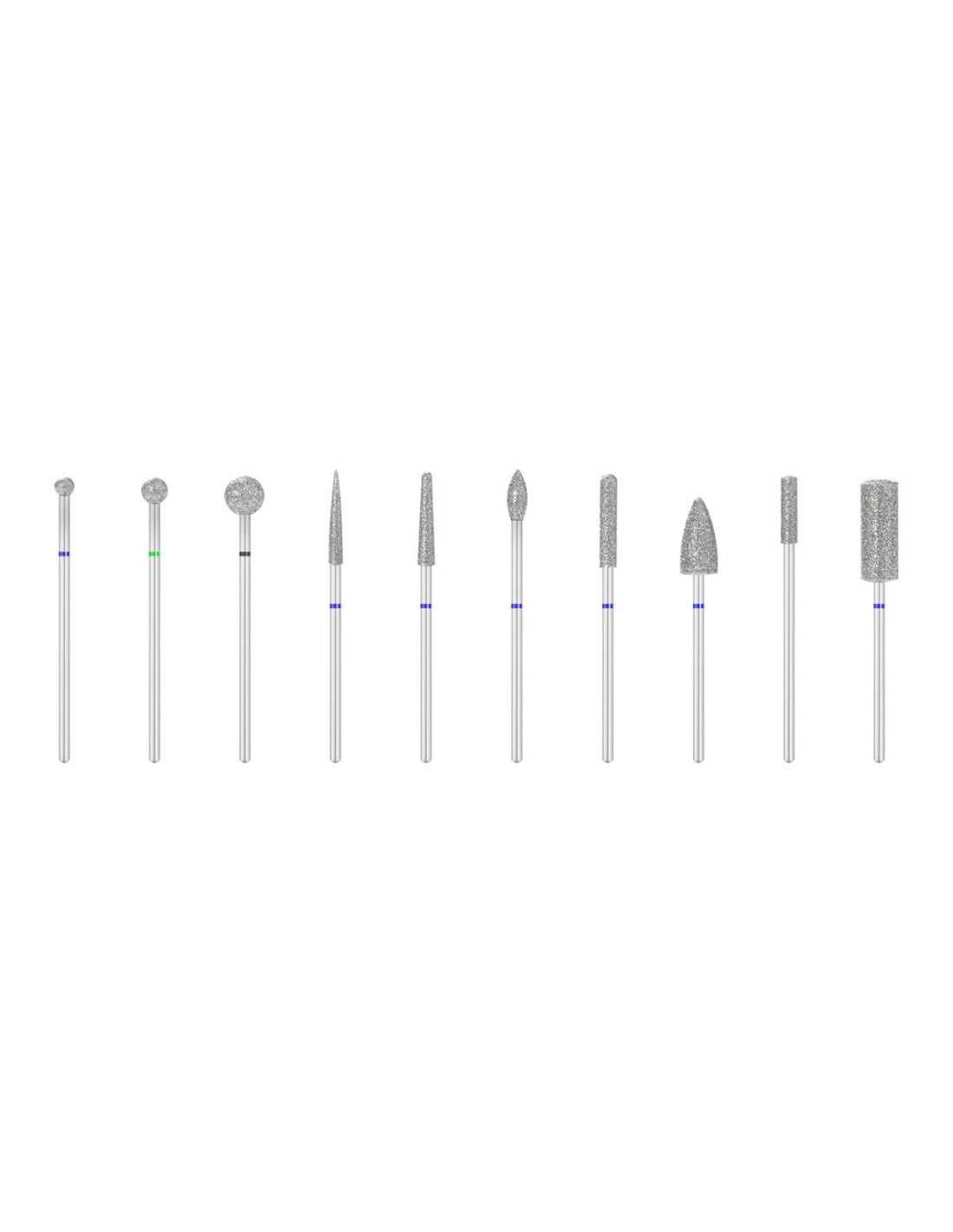 Diamond burr set 10 pcs.