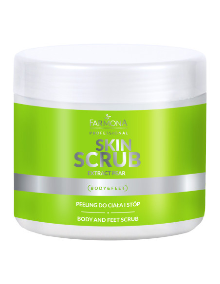 Farmona exfoliante para la piel extracto de pera exfoliante para cuerpo y pies 500 g