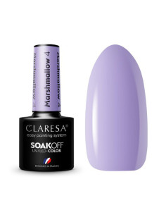 CLARESA lakier hybrydowy MARSHMALLOW 4 5g 