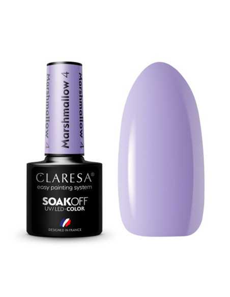 CLARESA lakier hybrydowy MARSHMALLOW 4 5g 