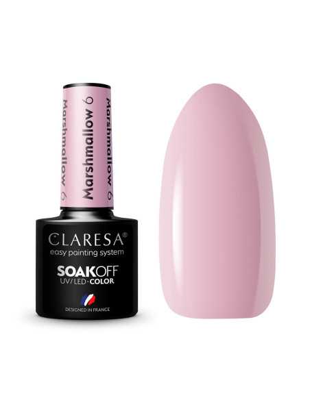 CLARESA vernice ibrida MARSHMALLOW 6 5g