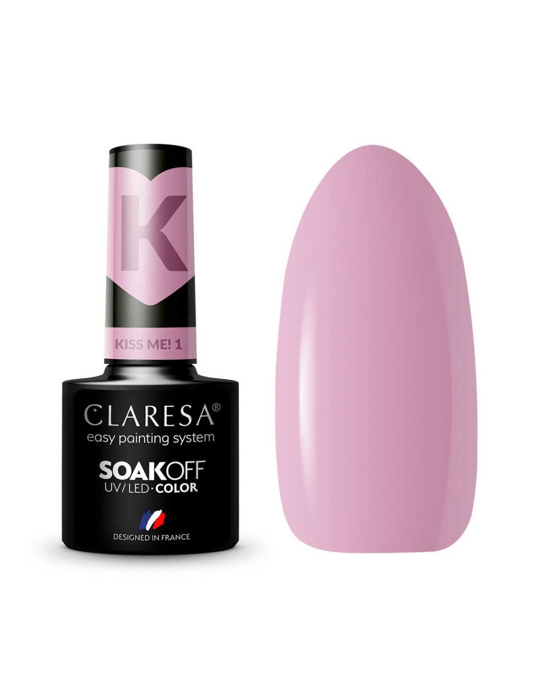CLARESA Kiss Me! Hybrid-Nagellack 1 -5g 