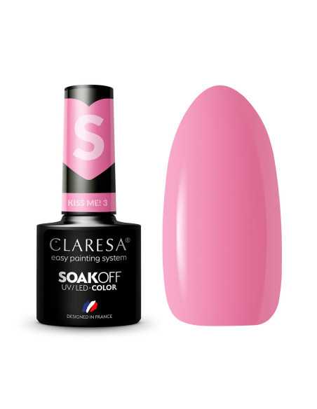 Vernis hybride CLARESA Kiss Me! 3 -5g 