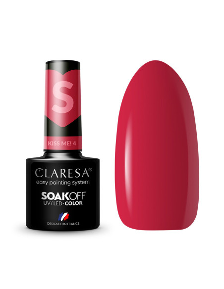Esmalte híbrido CLARESA Kiss Me! 4 -5g