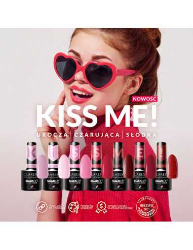 CLARESA Kiss Me! Hybrid Nail Polish 6 -5g 