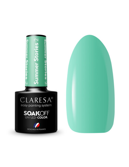 CLARESA barniz híbrido SUMMER STORIES 2 -5g