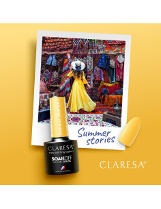 CLARESA lakier hybrydowy SUMMER STORIES 4 -5g 2