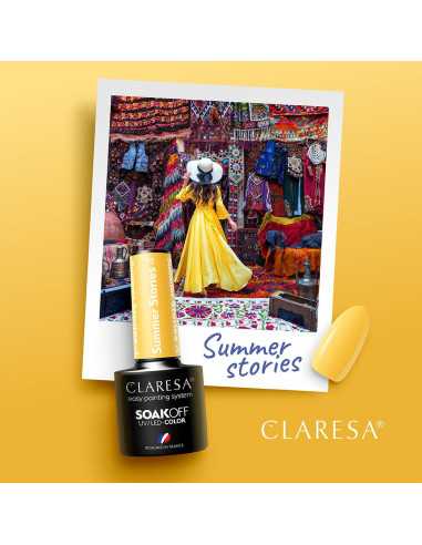 CLARESA barniz híbrido SUMMER STORIES 4 -5g