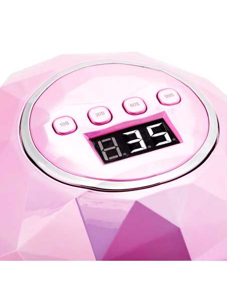 Lámpara UV LED Shiny 86W rosa perla