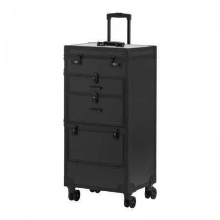 Gabbiano mobiele kappersassistent V21 zwart 