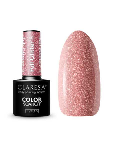 CLARESA FULL GLITTER vernis hybride 8 -5g 