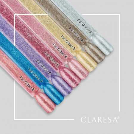 CLARESA FULL GLITTER esmalte híbrido 8 -5g