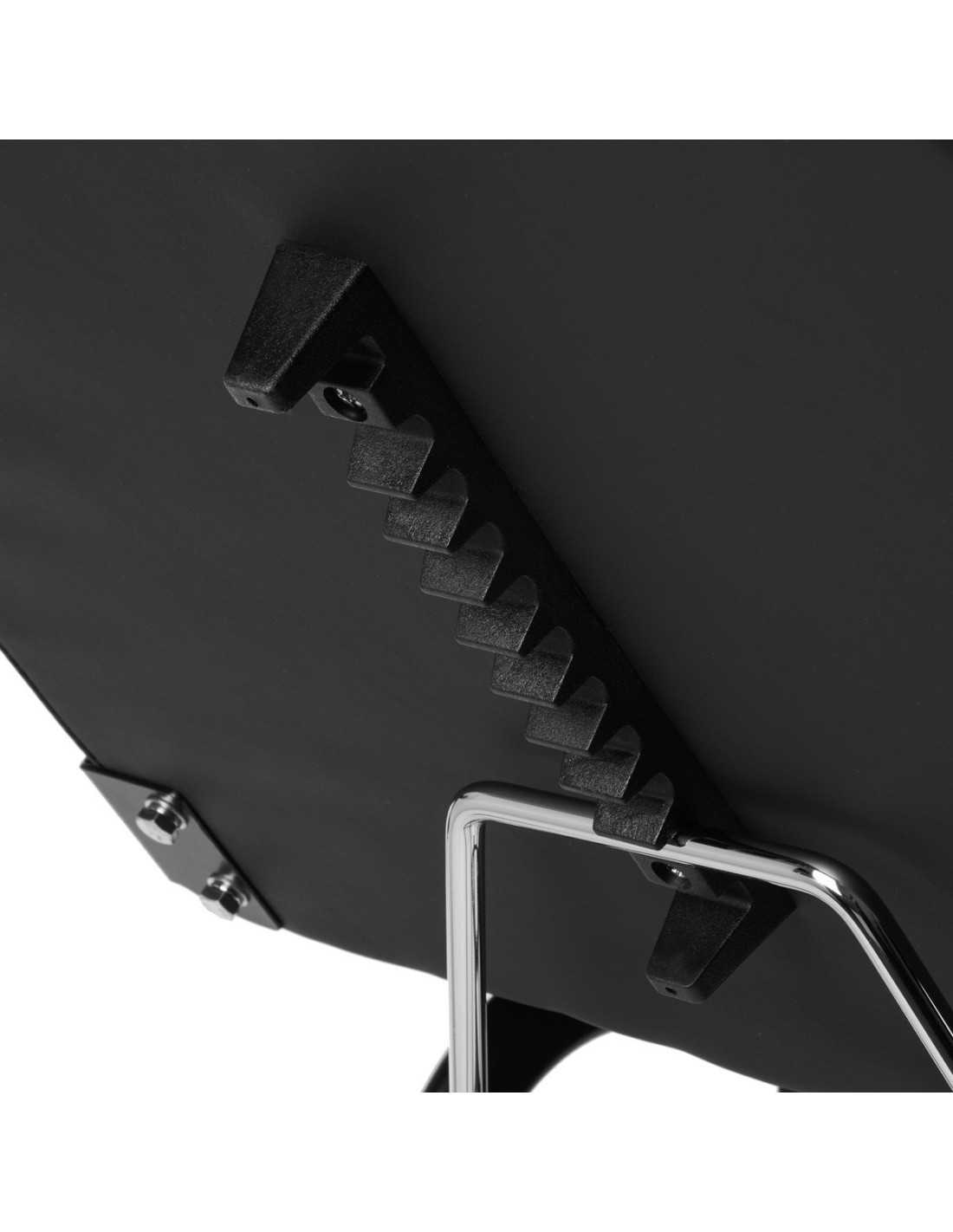 Sillón cosmético 557A con cubetas negro