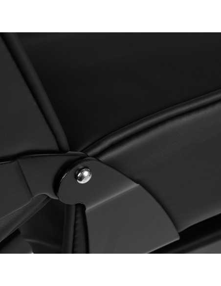 Fauteuil cosmétique 557A avec cuvettes noir 