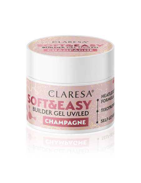 Claresa żel budujący Soft&Easy gel champagne 45g 